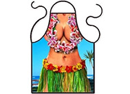 Kuchyňská zástěra havajská dívka